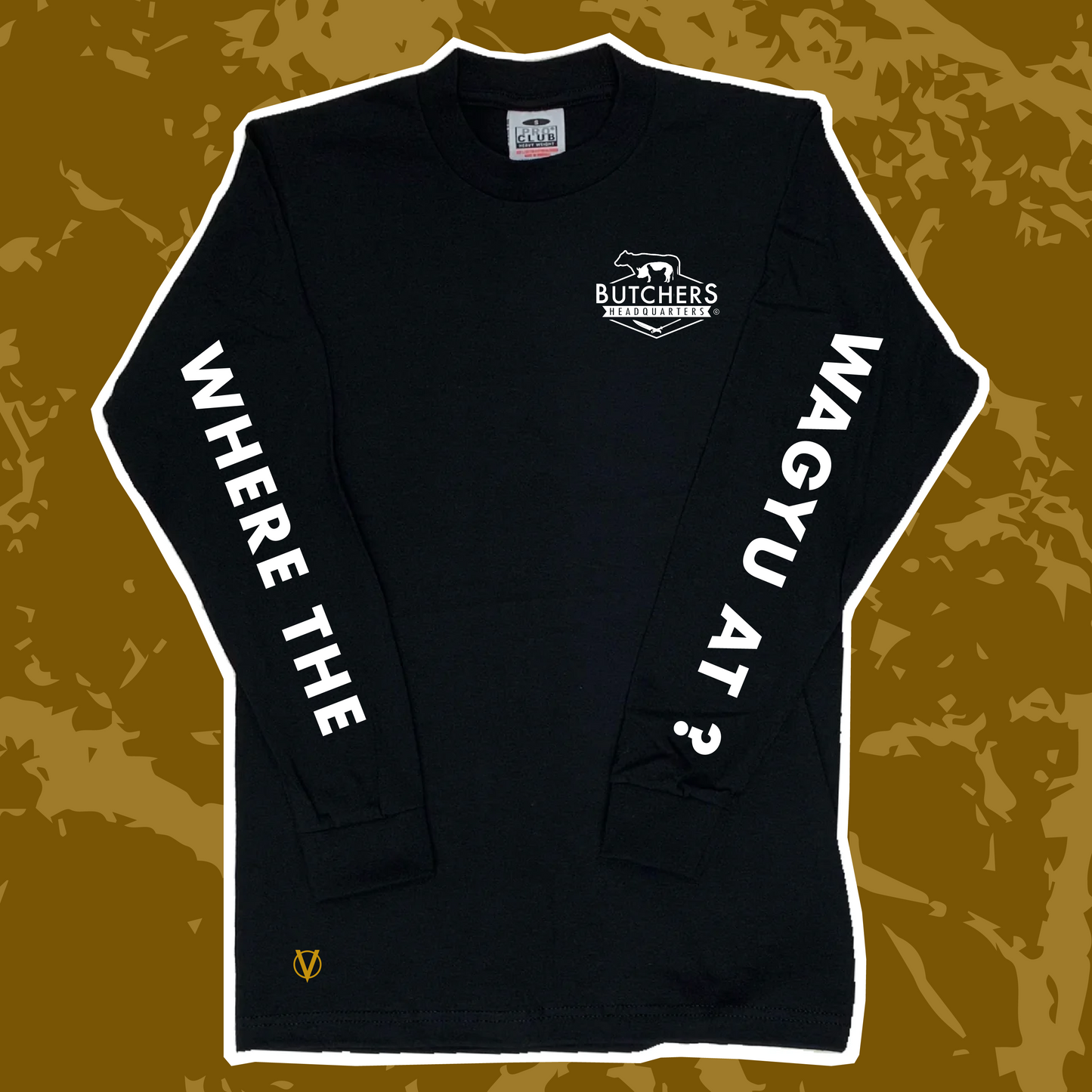 Butchers HQ long sleeve t-shirt