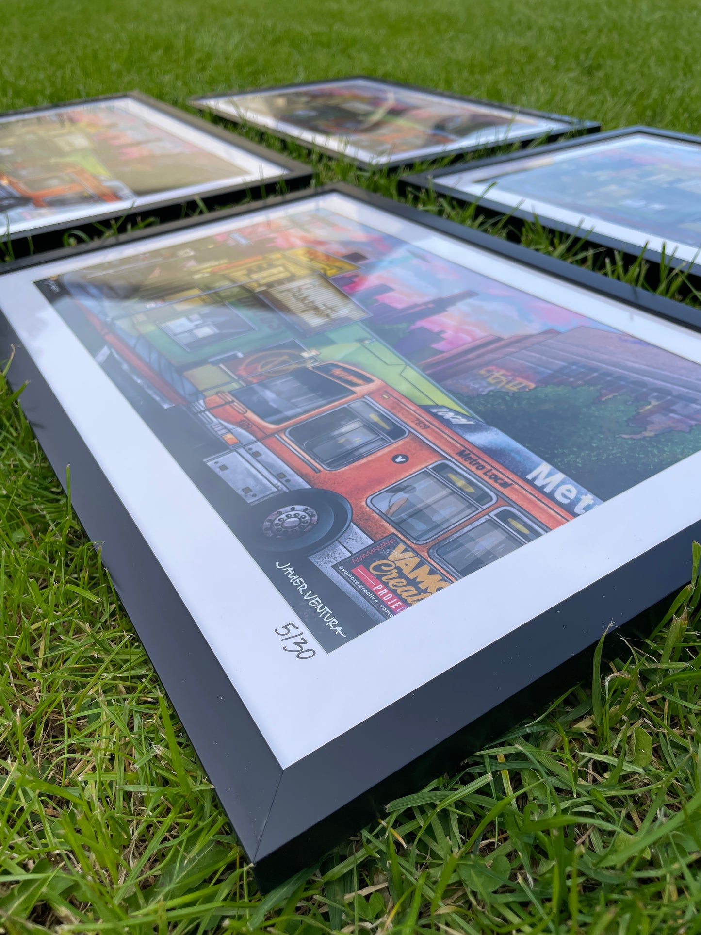Urban Surveillance Framed Print - Limited Run