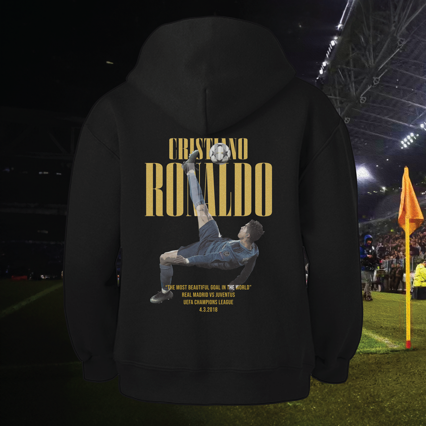 Vintage Cristiano Ronaldo - Comfort Hoodie