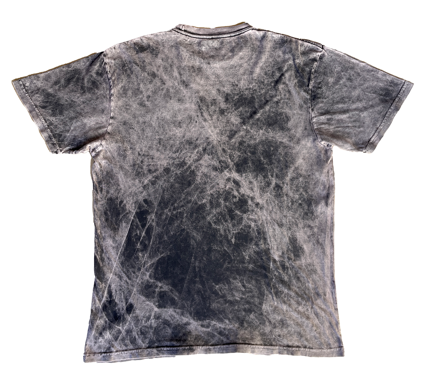 Dripping V Crystal Tie Dyed - Embroidered Short Sleeve T-Shirt