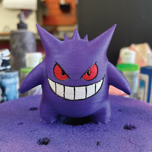 3D Printed & Hand Painted Gengar