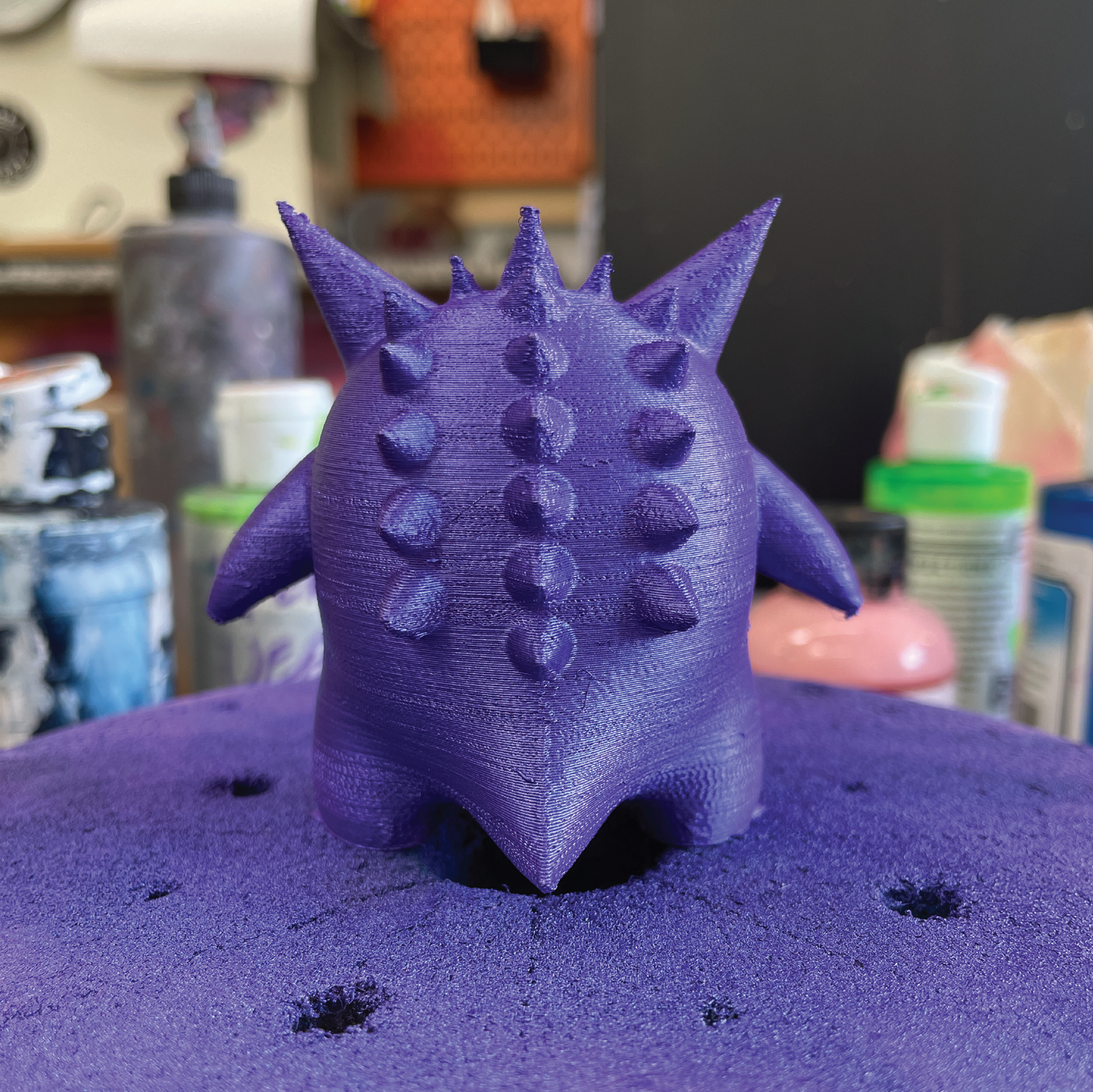 3D Printed & Hand Painted Gengar