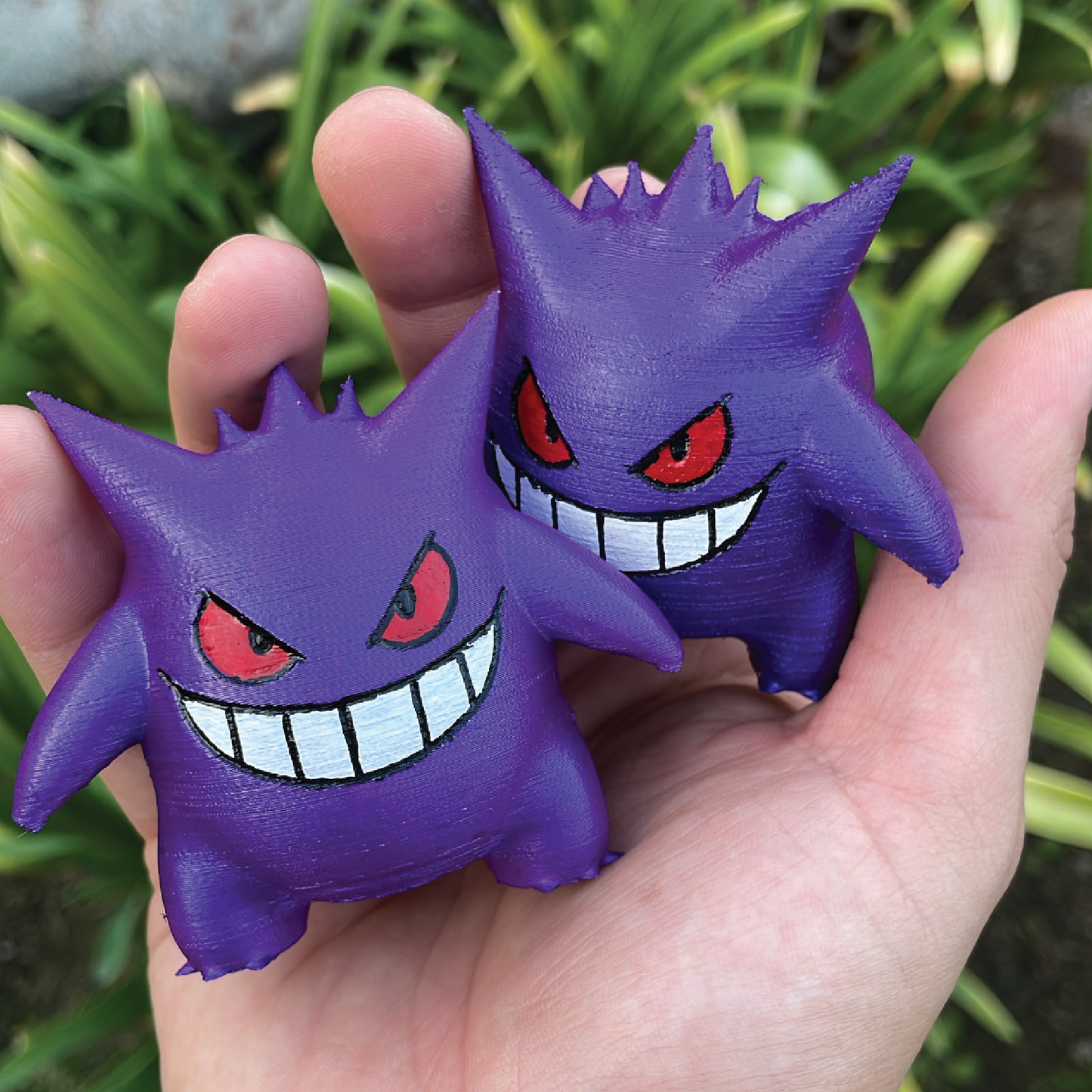 3D Printed & Hand Painted Gengar