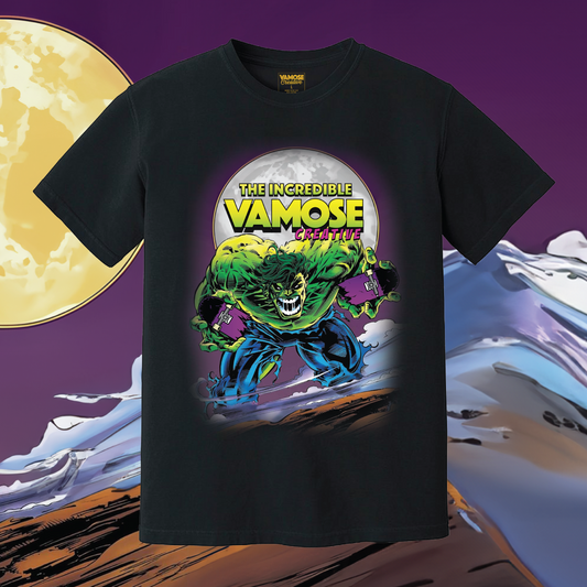 The Incredible Vamose Creative short sleeve t-shirt